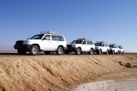 unde vom lasa autocarul pentru a ne imbarca in autovehicule 4x4