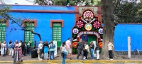 vizitam Muzeul Frida Kahlo (bilet de intrare inclus) aflat chiar in casa in care marea artista a locuit alaturi de Diego Rivera