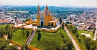 Dimineata plecam catre Cholula, un oras cu o atmosfera relaxata
