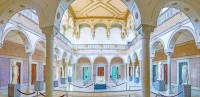 Vizitam Muzeul National Bardo, aflat intr-un palat de Sec al XIX-lea