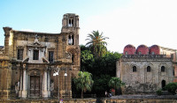 Sicilia Palermo Biserica Santa Maria dell’Ammiraglio