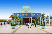 S.E.A. Aquarium de la Resort World Singapore.