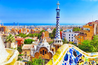 Spania Barcelona Parcul Guell