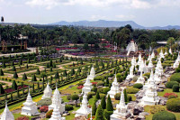 Aici timpul se opreste in loc printre livezi si lacuri, intr-un parc natural. Veti lua parte la un spectacol cu elefanti, dansuri tailandeze, box tailandez si lupte cu spada.