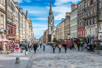 The Highstreet shopping   Edinburgh