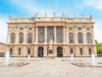 Torino Piazza Castello Palat Regal