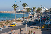 Tunisia Hammamet promenada noua