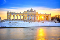 Viena Palat Schonbrunn  Gloriette