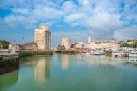 Scurta vizita in zona Vieux-Port de La Rochelle- portul istoric de mare importanta in Razboiul de 100 de ani si apoi in comertul cu coloniile din America.