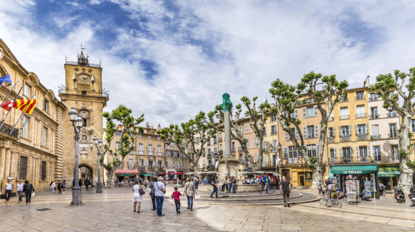 Aix En Provence piata centrala Primaria