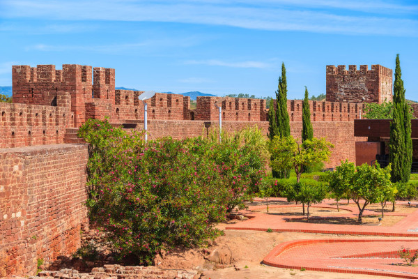 Algarve Silves Castelul medieval