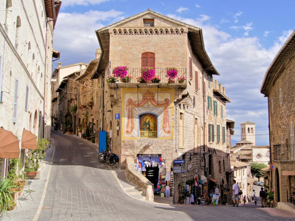 Assisi strazi medievale