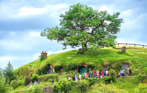 Ne indreptam catre Matamata, un sat cunoscut datorita fermei ce a servit drept Hobbiton in ecranizarea trilogiilor Stapanul Inelelor si Hobbitul