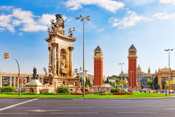 Barcelona Plaza Espana