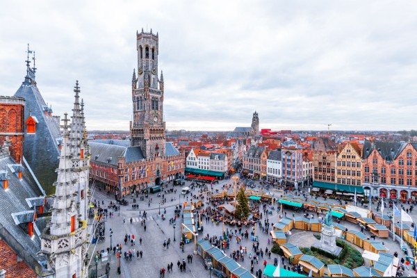 Timp liber la dispozitie sau optional excursie la Bruges