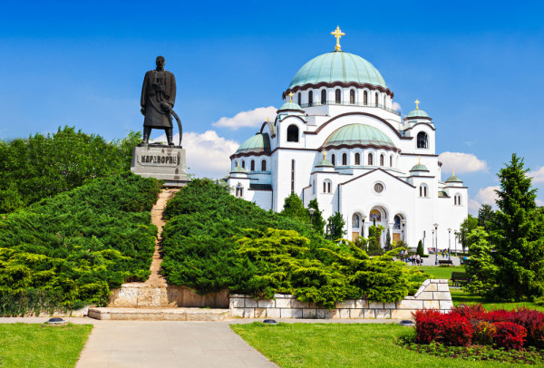 cea mai mare biserica ortodoxa Sf. Sava.
