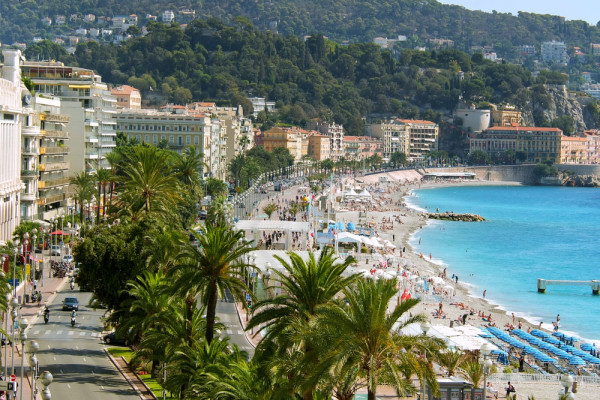 Coasta de Azur Nisa Promenade des Anglais
