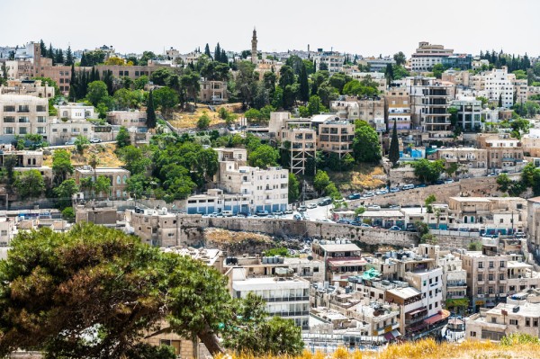 Excursia continua un tur al orasului Amman, intins pe nu mai putin de 19 dealuri.