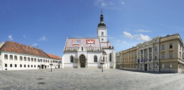 Palatul guvernului croat și Parlamentul croat,