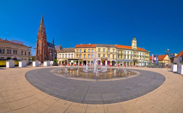 Plecare spre Slavonia – regiunea de rasarit a Croatiei unde vom poposi la Osijek, in centrul istoric in apropiere de remarcabila fortareata Trvda.