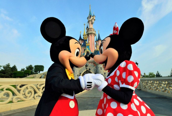 Disneyland Paris Mickey si Minnie