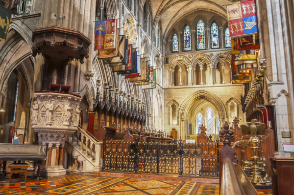 Dublin Catedrala St Patrick interior