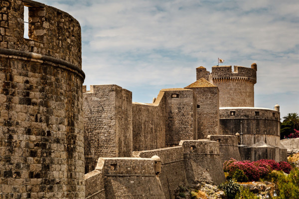 Dubrovnik zidurile cetatii