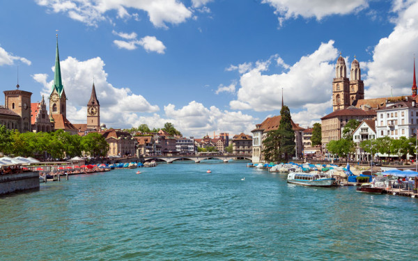 Zurich vedere Raul Limmat