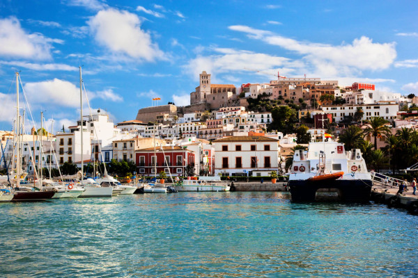 Insula Ibiza Eivissa orasul vechi