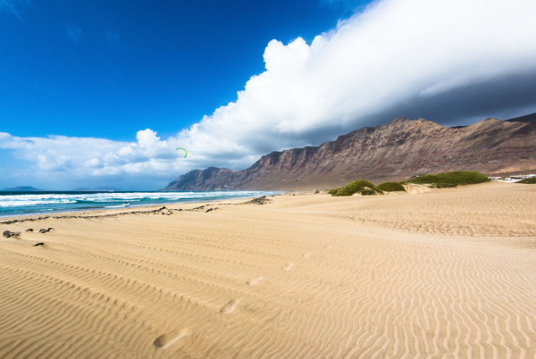 Insula Lanzarote Plaja Famara pentru Surf
