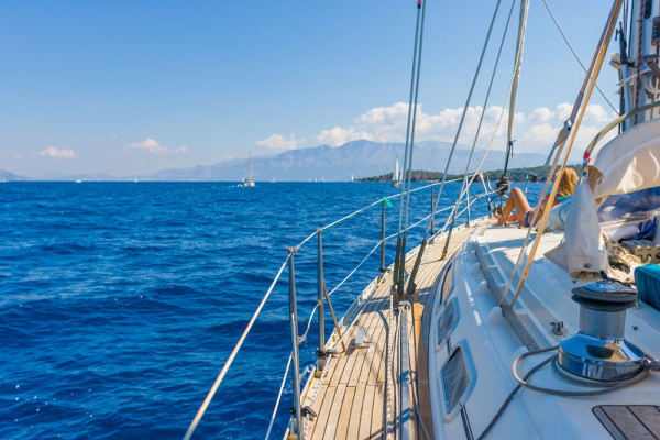 Insula Lefkada sailing