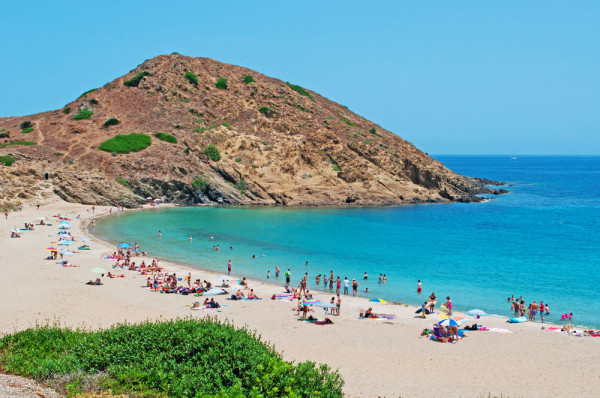 Insula Menorca plaja Cala Mesquida