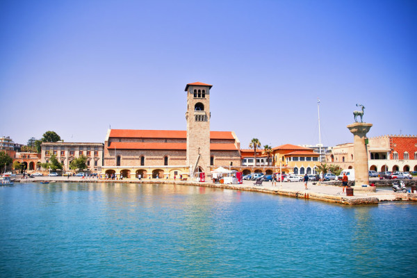 Insula Rodos vedere Port Mandraki