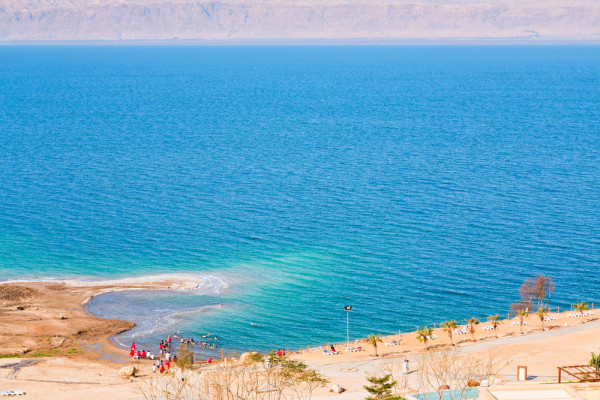 Iordania Marea Moarta vedere plaja