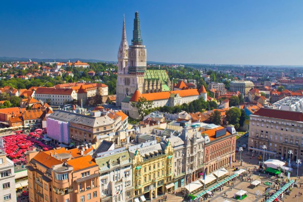Continuam excursia spre Zagreb-un oras plin de farmec
