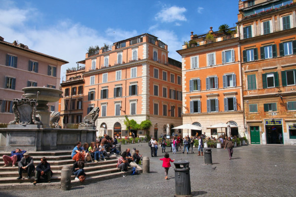 Italia Roma cartier Trastevere