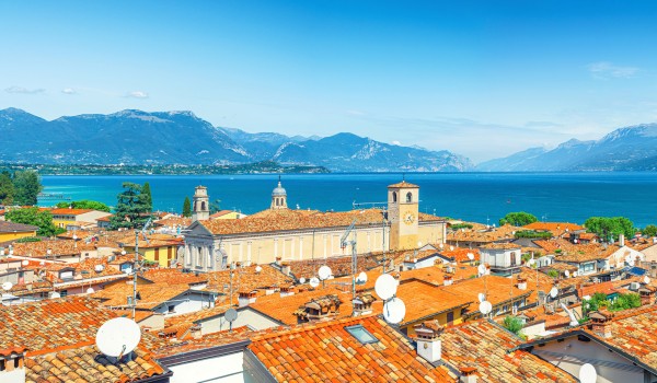 Continuam in Desenzano del Garda - cel mai mare oras de pe malul sudic al lacului Garda