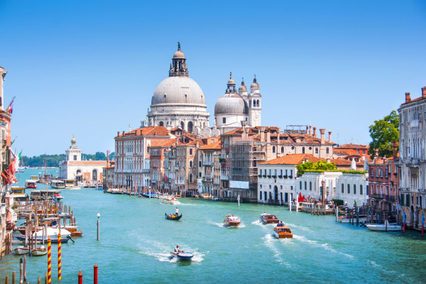 Venetia Grand Canal Basilica di Santa Maria della Salute