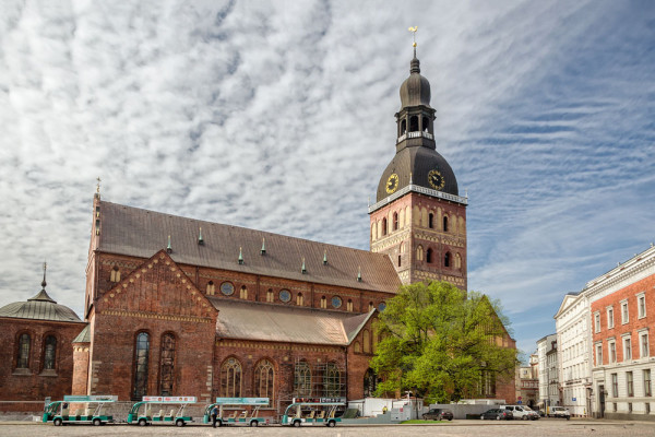 Domul - cea mai mare biserica medievala din tarile baltice,
