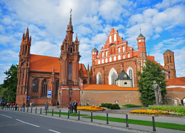 Lituania Vilnius Catedrala Gotica