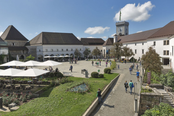 Ljubliana castelul Ljubljanski grad