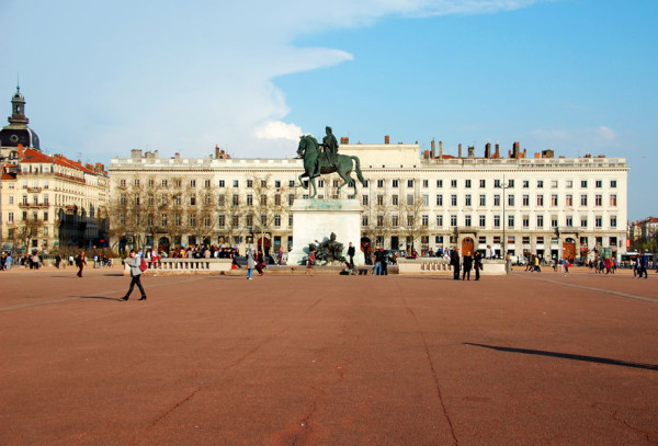 Lyon Piata Bellecour