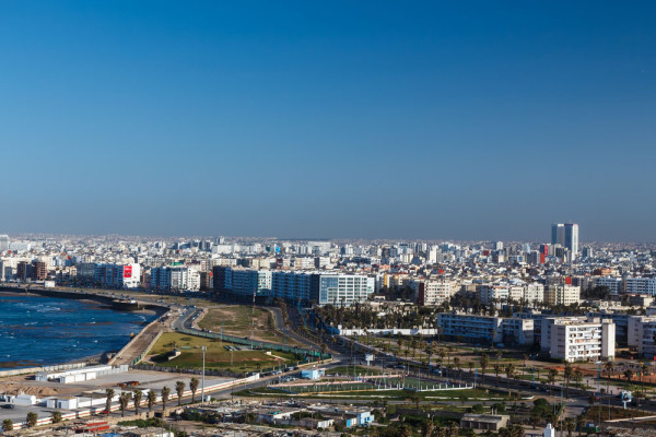 Maroc Casablanca panorama