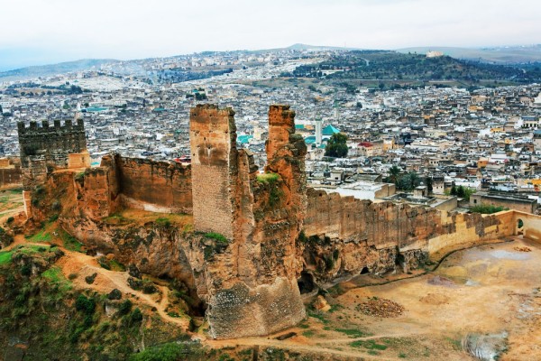 Fez-al-Bali, cea mai mare dintre cele doua medina din Fes