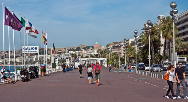 Nisa plimbare Promenade des Anglais