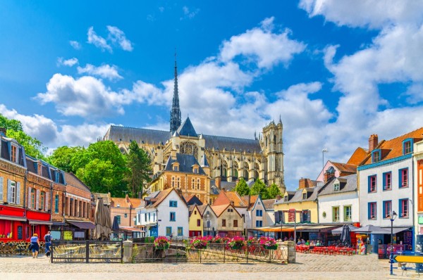 Catedrala Notre-Dame d’Amiens este un reper celebru al orasului