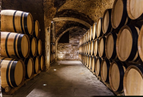 Suntem in zona viticola Rioja asa ca nu putem rata o degustare de vin la crama
