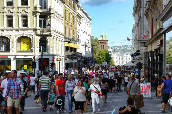 Oslo centrul vechi, Oslo Shopping