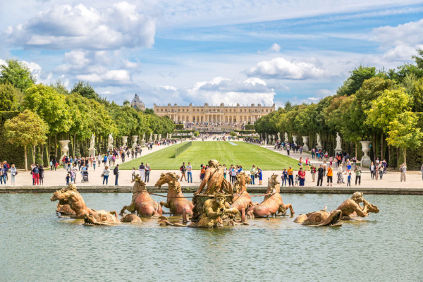 Palat Versailles fantana Apollo