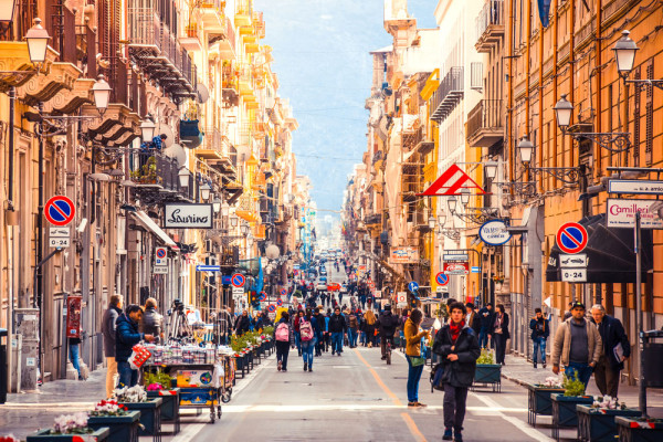 Palermo centru vechi, Palermo via Maqueda